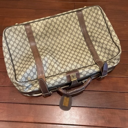 お値下げ　GUCCI グッチ　旅行用カバン　ボストンバッグ　訳あり