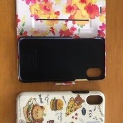 iPhoneⅩ用スマホケース2種