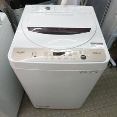 🌟安心の分解洗浄済🌟シャープ 6.0kg洗濯機 ES-GE6F ...