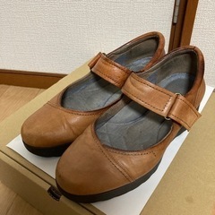 本革　靴０円