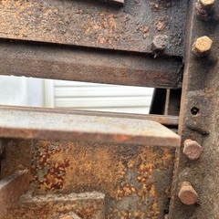 矢矧喜光製作所？ 手動式 板金折曲機 鈑金折り曲げ機 建築鈑金