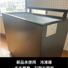 【新品未使用】大型冷凍庫