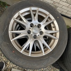 205/60-16サマータイヤ、16インチアルミセット