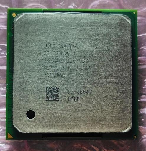 CPU単品 動作品 INTEL '04 CELERON D 2.53GHz/256/533 SL7NU PHILIPPINES 返品対応可