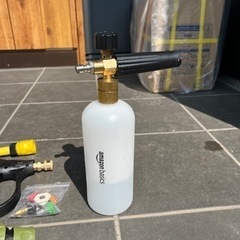 ケルヒャーと泡洗車のフルセット