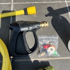 ケルヒャーと泡洗車のフルセット