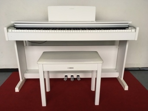 e185 YAMAHA YDP-143WH 2017年製 ARIUS 電子ピアノ　ヤマハ　アリウス