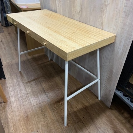 IKEA イケア LILLASEN リルオーセン　デスク　竹　家具 オフィス用家具 机