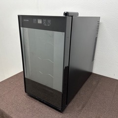 アイリスオーヤマ　ワインセラー　２１L　収納本数8本　ペルチェ式...