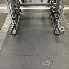 IVANKO(イヴァンコ) ブラックラバーフロアマットセット