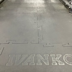 IVANKO(イヴァンコ) ブラックラバーフロアマットセット