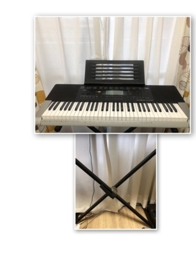 最終お値下げ！ 美品！ 専用台付き電子ピアノ