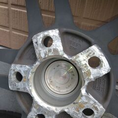 18ｲﾝﾁ ｱﾙﾐﾎｲｰﾙプロドライブGC-5K 18×8J 42 pcd120 ミシュランx-ice snow 245/45R18 2020年 