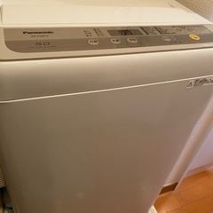家電 洗濯機　Panasonic 白