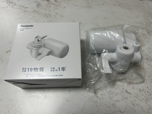 【新品未使用品】浄水器 パナソニック(Panasonic) TK-CJ14-W(ホワイト)