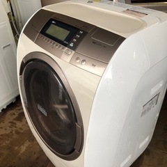 福岡市内配送設置無料　日立 HITACHI BD-V9700R-N [ビッグドラム ななめ型ドラム式洗濯乾燥機（10.0kg） 右開き 自動お掃除搭載 シャンパン]