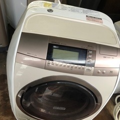 福岡市内配送設置無料　日立 HITACHI BD-V9700R-N [ビッグドラム ななめ型ドラム式洗濯乾燥機（10.0kg） 右開き 自動お掃除搭載 シャンパン]