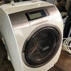 福岡市内配送設置無料　日立 HITACHI BD-V9700R-N [ビッグドラム ななめ型ドラム式洗濯乾燥機（10.0kg） 右開き 自動お掃除搭載 シャンパン]