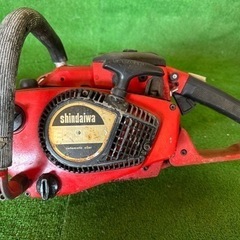 決まり先決定　shindaiwa E350AV エンジンチェーンソー　動作未確認