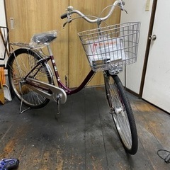 24年モデル 新車 ブリヂストン プロムナードU 26インチ LEDオートライト