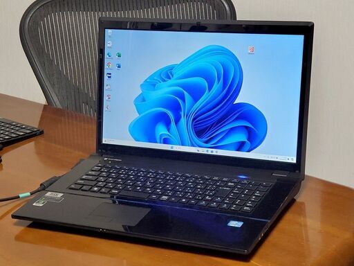 mouse最強巨大17インチGPU搭載フルHD【win10+win11 起動8秒 CPUスコア5122】i7/新品SSD512GB/ office JW-CAD