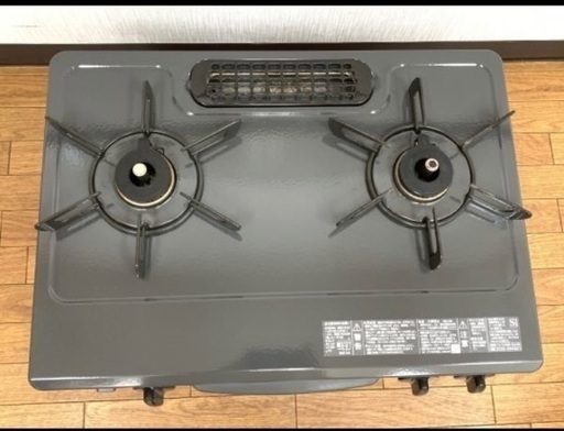 2022年製 Rinnai ET34NJH6-G ガスコンロ 都市ガス グリル付 ガス 