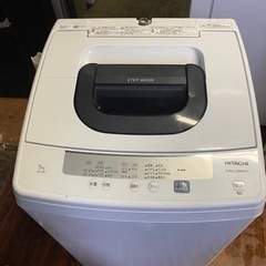 福岡市内配送設置無料　2020年式　NW-50E-W 全自動洗濯機 ピュアホワイト [洗濯5.0kg /乾燥機能無 /上開き] 