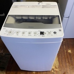 福岡市内配送設置無料　2022年式　ハイアール：全自動洗濯機　5.5kg(ホワイト)/JW-HS55B-W