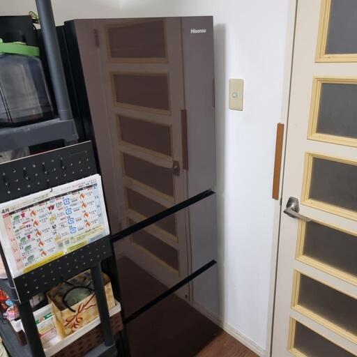 (25000円→16000円値下げ)ハイセンス 冷蔵庫 幅55cm 282L