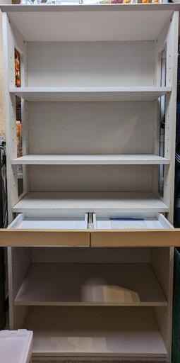 【埼玉草加】85ハイシェルフ KWB-253MW KOIZUMI WISE ワイズ 木製 本棚