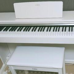 YAMAHA　電子ピアノ　ホワイト