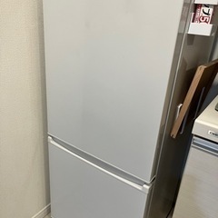 【ネット決済】【亀戸】冷蔵庫　白　168L  