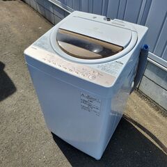【配送設置込】TOSHIBA製　縦型洗濯機2017年製/6kg