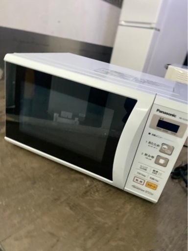 パナソニック 電子レンジ 単機能 22L ヘルツフリー ホワイト NE-E22A1-W