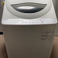 送料・設置込み可　洗濯機　5kg TOSHIBA 2018年