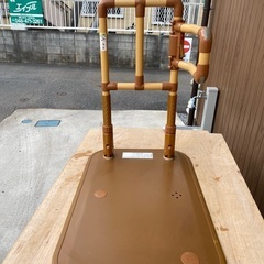 ⭐️値下げいたしました。中古　置き型手すり　楽起介助バー型