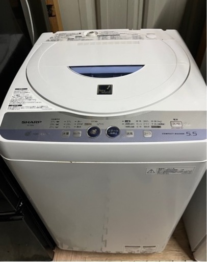 SHARP5.5kg洗濯機