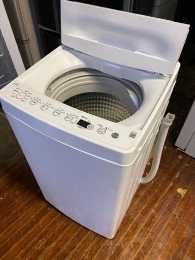 福岡市内配送設置無料 2021年式 全自動洗濯機 ホワイト BW-45A-W [洗濯  