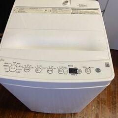 福岡市内配送設置無料　2021年式　全自動洗濯機 ホワイト BW-45A-W [洗濯4.5kg /乾燥機能無 /上開き]