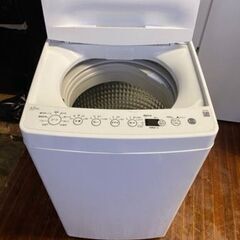 福岡市内配送設置無料　2021年式　全自動洗濯機 ホワイト BW-45A-W [洗濯4.5kg /乾燥機能無 /上開き]