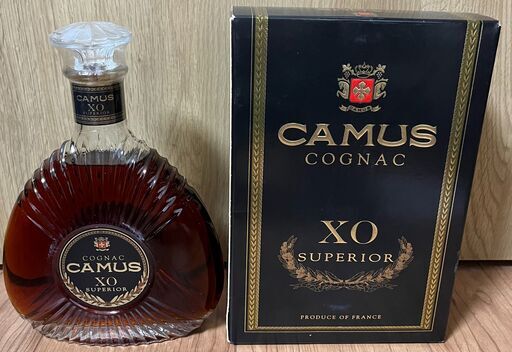 カミュ XO  CAMUS SUPERIOR COGNAC 700ml【古酒】他計3本