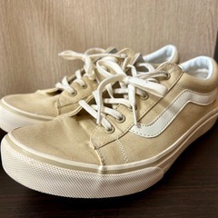 vans バンズ　オールドスクール　ベージュ　27.5