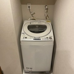 乾燥機能付き洗濯機　シャープES-T83E1      洗濯8k...