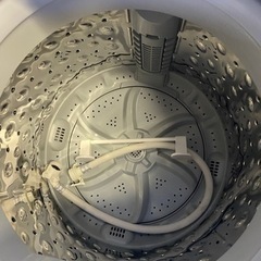 福岡市内配送設置無料　アイリスオーヤマ 洗濯機 5kg 全自動 風乾燥 お急ぎコース ステンレス槽 ホワイトシルバー IAW-T502E