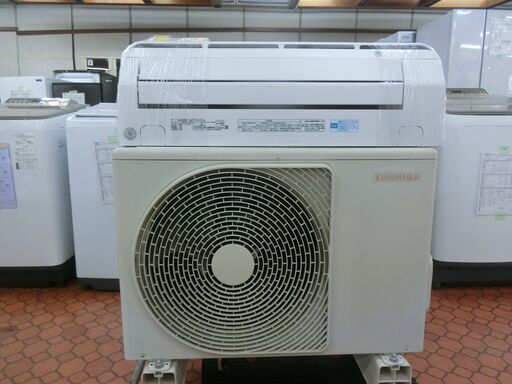 ID 395893   エアコン4K　東芝　２０１９年　14～16畳　冷暖　単相200V　RAS-E405E6R