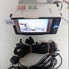 206 完動品　カロッツェリア　2016 配線　ブルートゥース　フルセグ