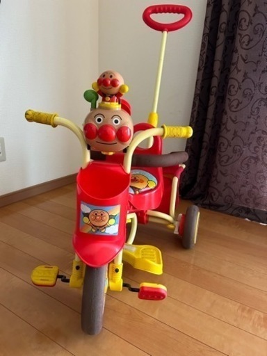アンパンマン三輪車とおもちゃセット