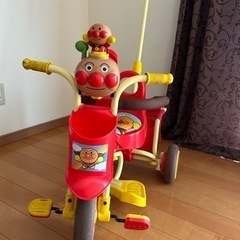 アンパンマン三輪車とおもちゃセット