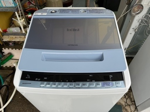 【リサイクルサービス八光】2019年製　日立　ビートウォッシュ洗濯機7㎏　BW-V70C