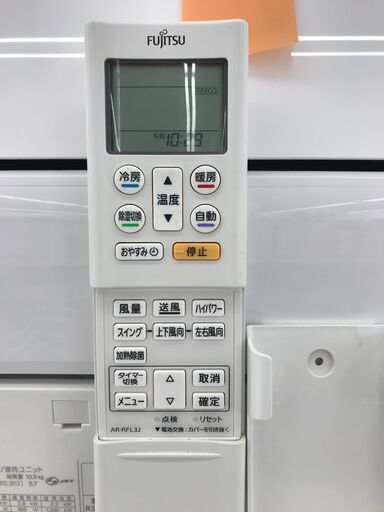 ★ジモティ割あり★ FUJITSU ルームエアコン AS-R25J-W 2.5kw 19年製 室内機分解洗浄済み HJ2690